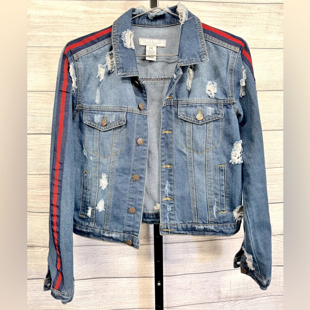 Craze Fame Distressed Jacket